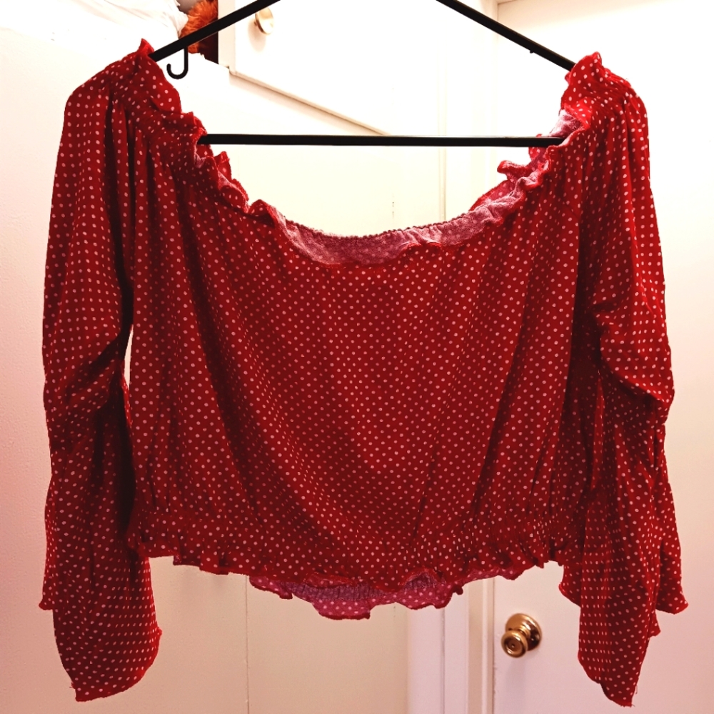 Off the shoulder top